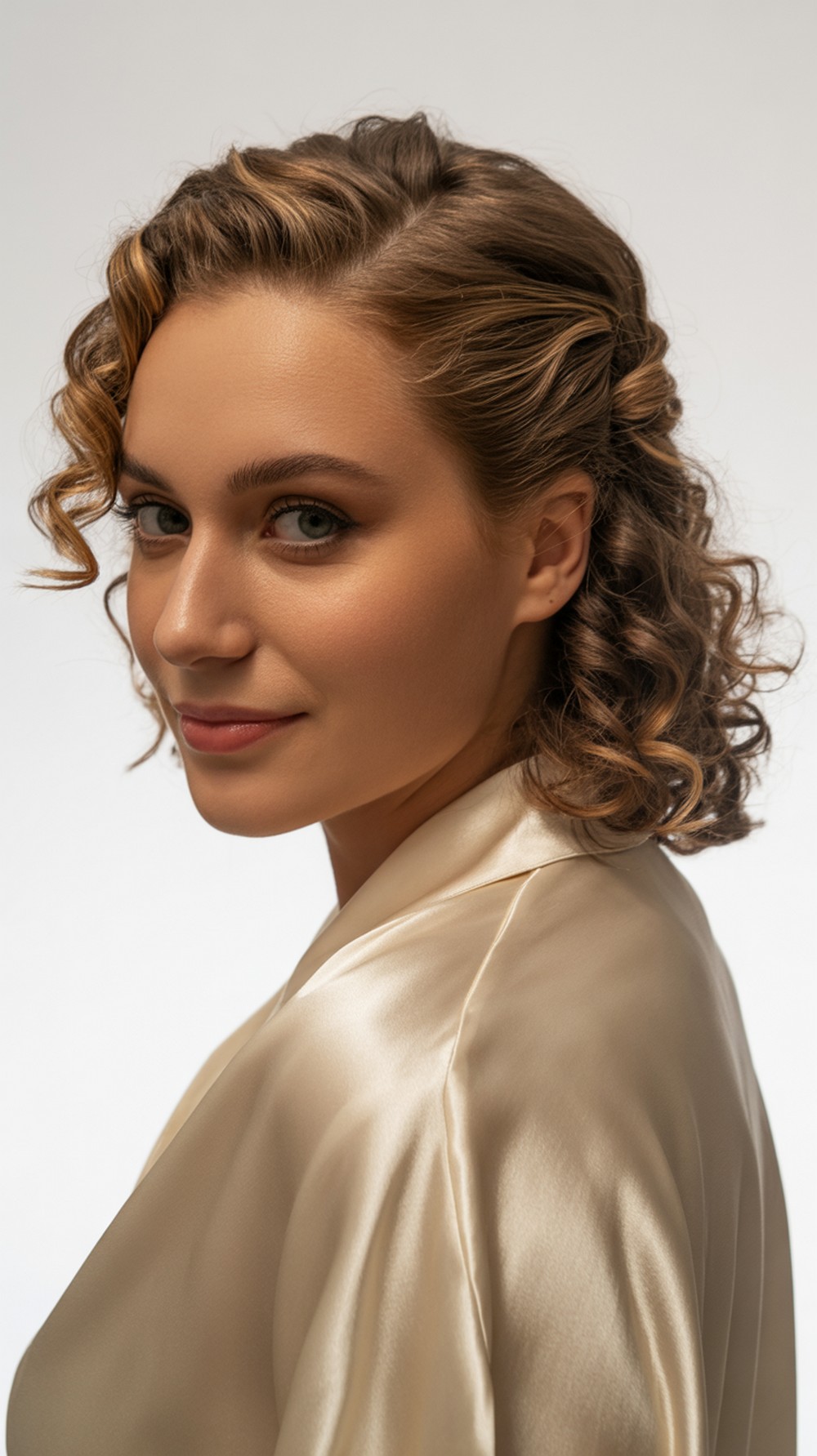 Twisted Half-Up Volume
