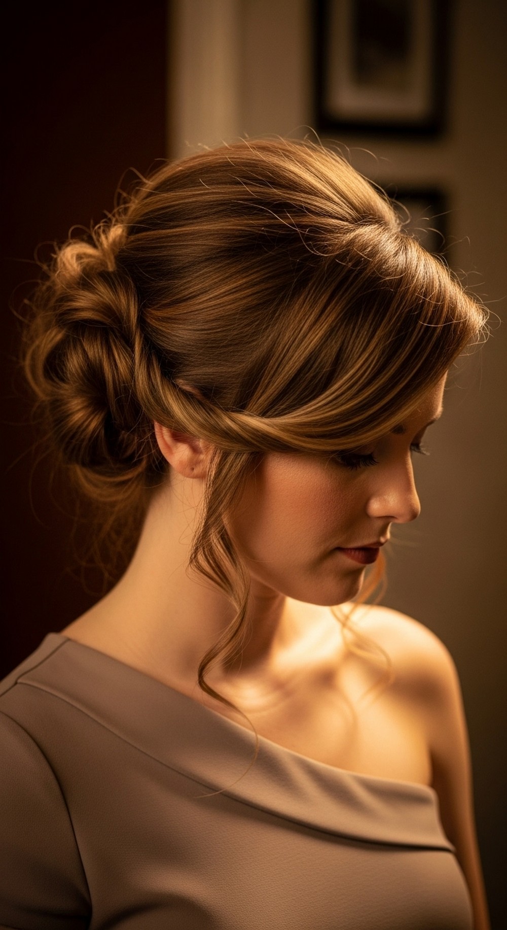 Twisted Side Bun