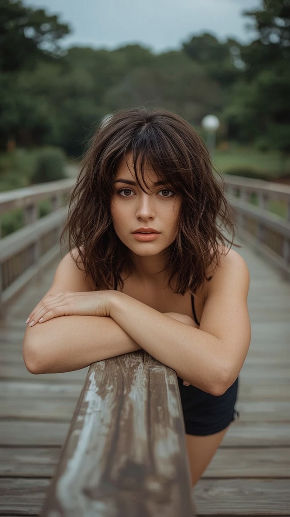 Wavy Midi French Shag