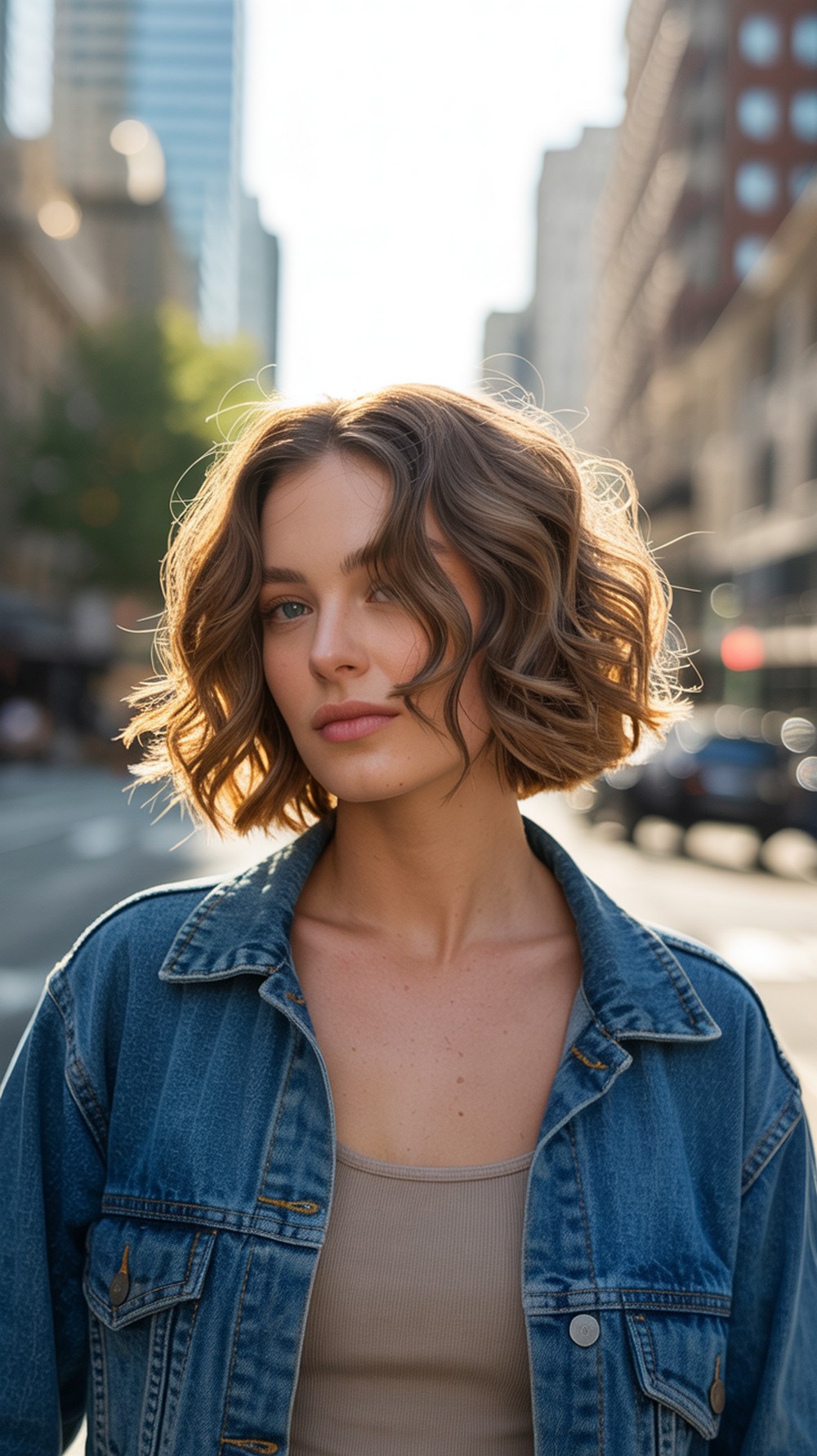 Wavy Shag Bob