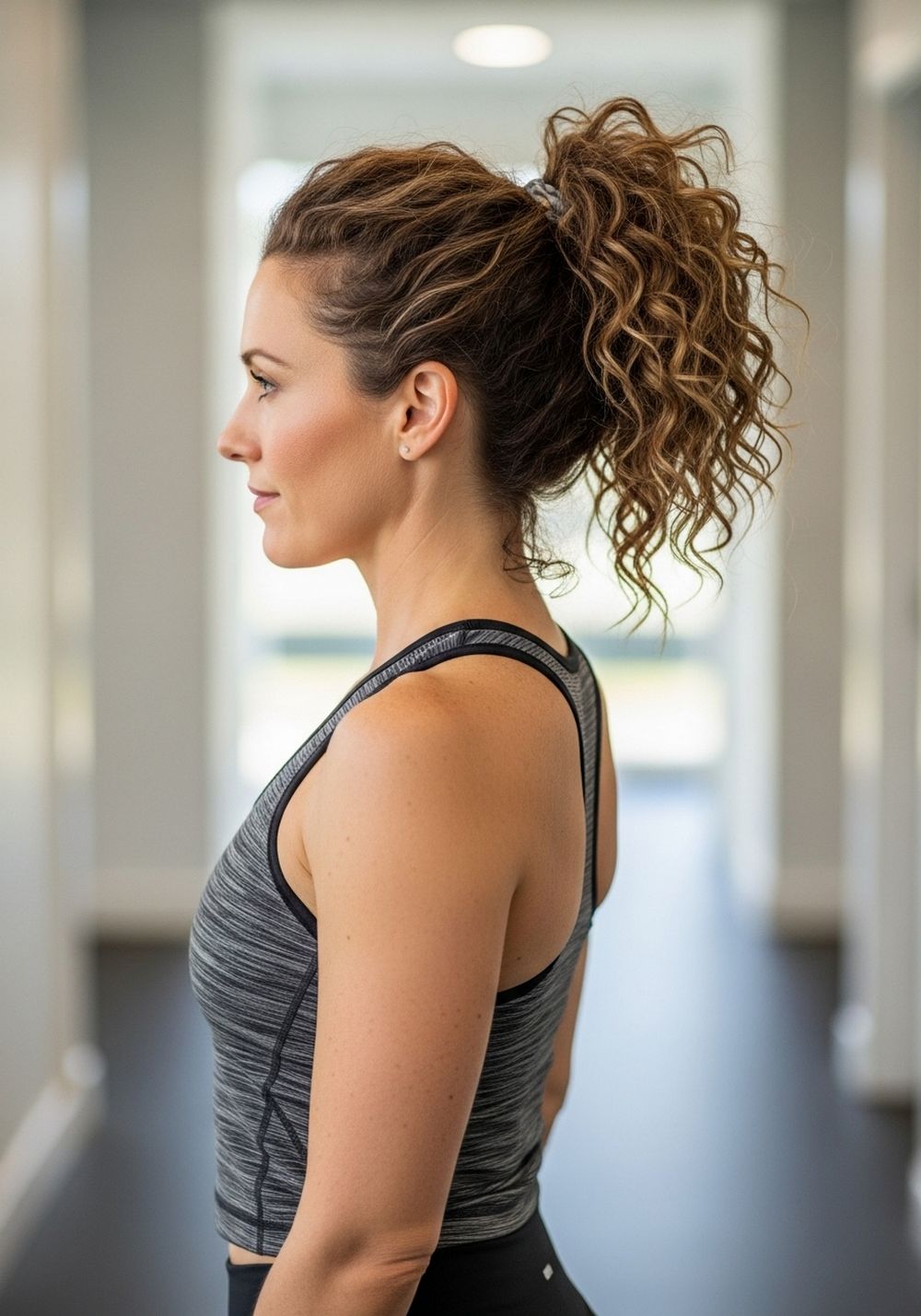 High Volume Curly Pony