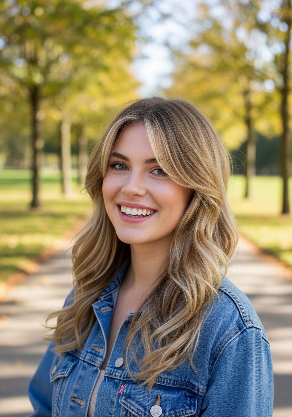 Airy Wavy Long Wolf Cut Hairstyle