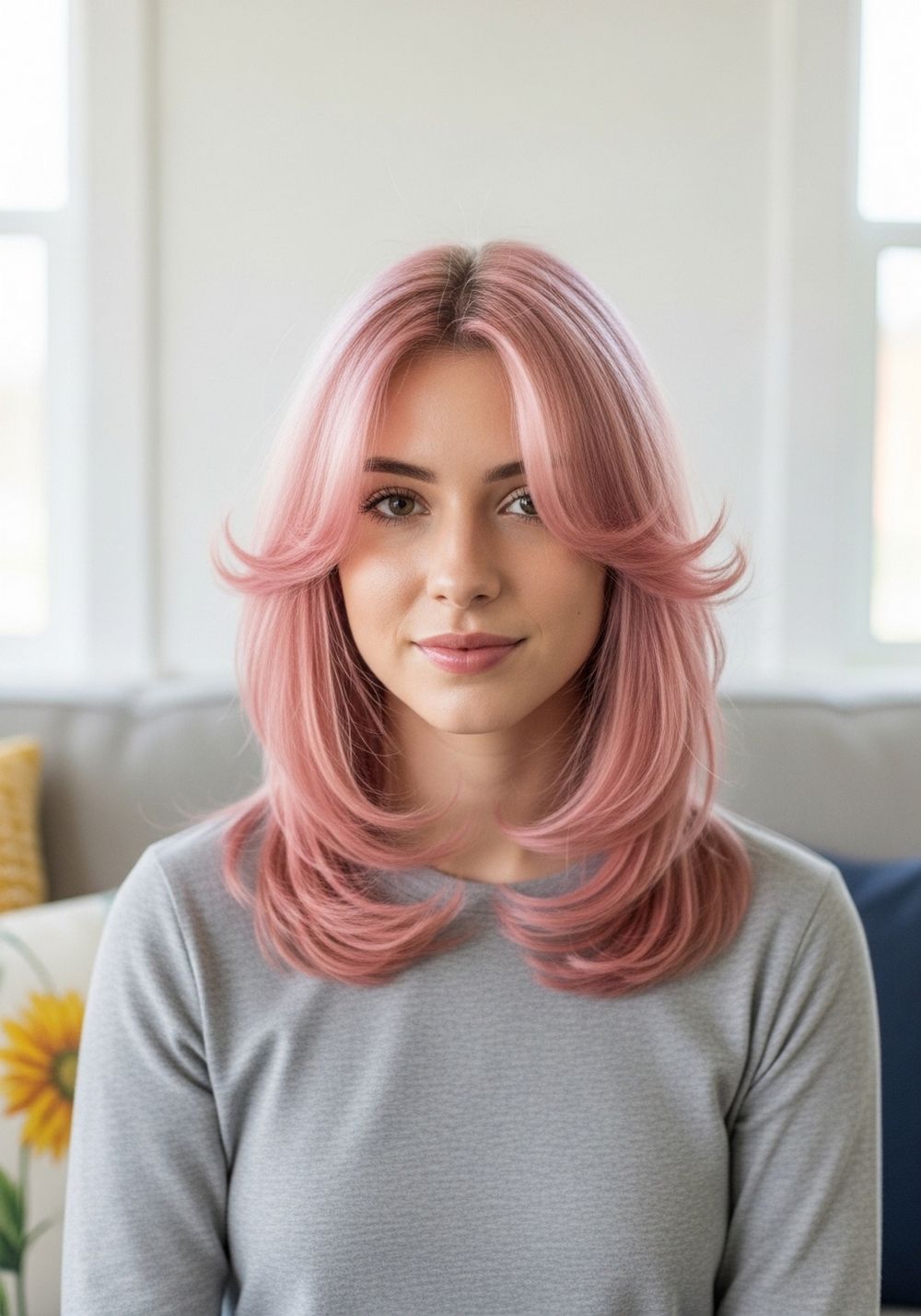 Cherry Blossom Face-Frame Blonde