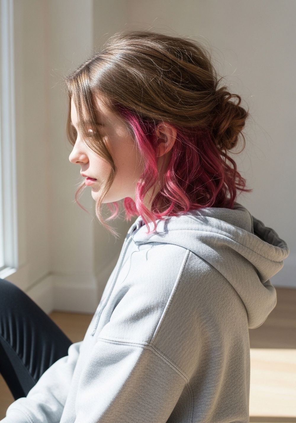 Cherry-Pink Peekaboo Panels