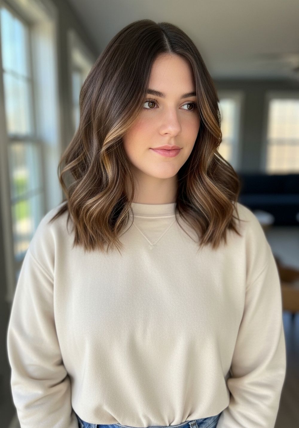 Classic Mocha Latte Balayage