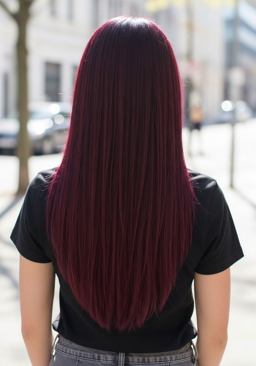 Deep Merlot Brunette All-Over