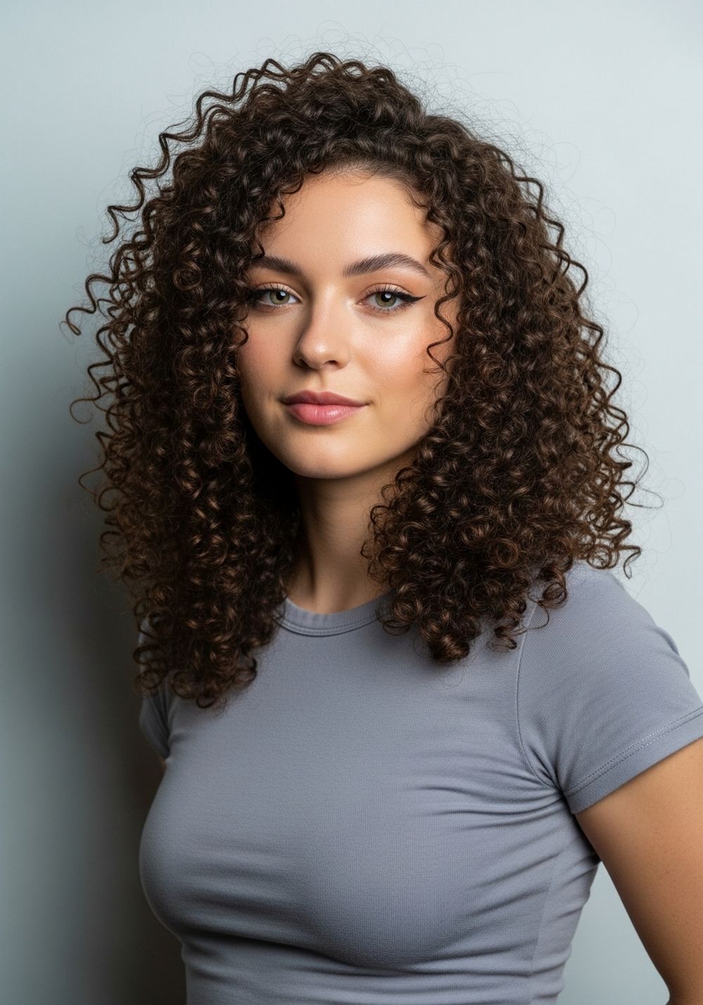 Defined Spiral Robe-Belt Curls Hairstyles