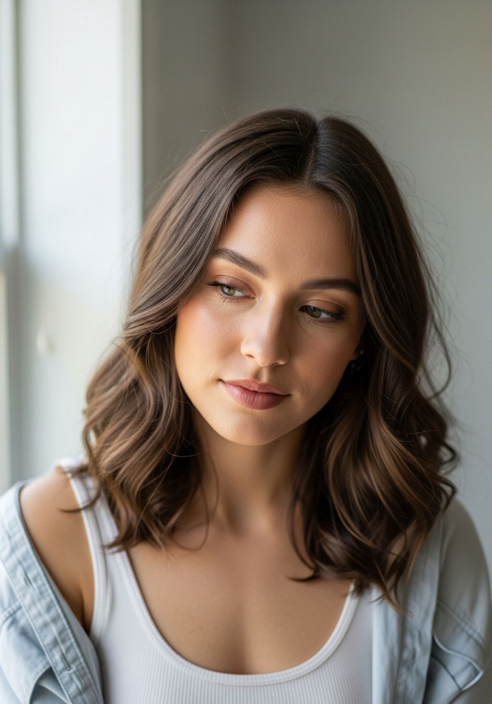 Heatless Robe-Belt Beachy Curls Hairstyles