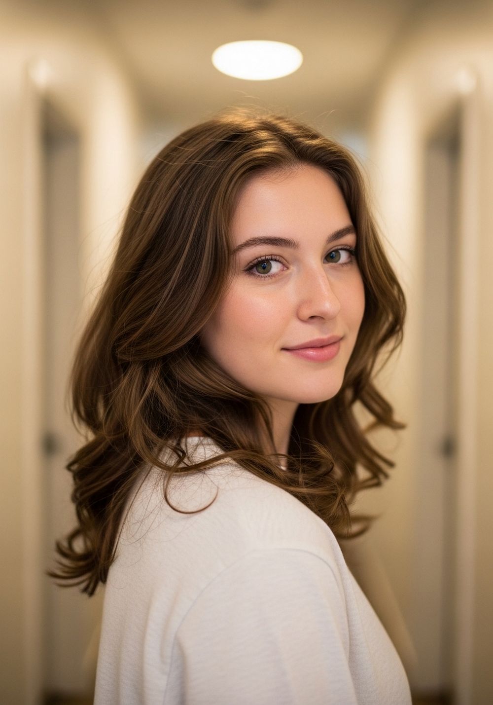 Layer-Friendly Robe-Belt Curls Hairstyles