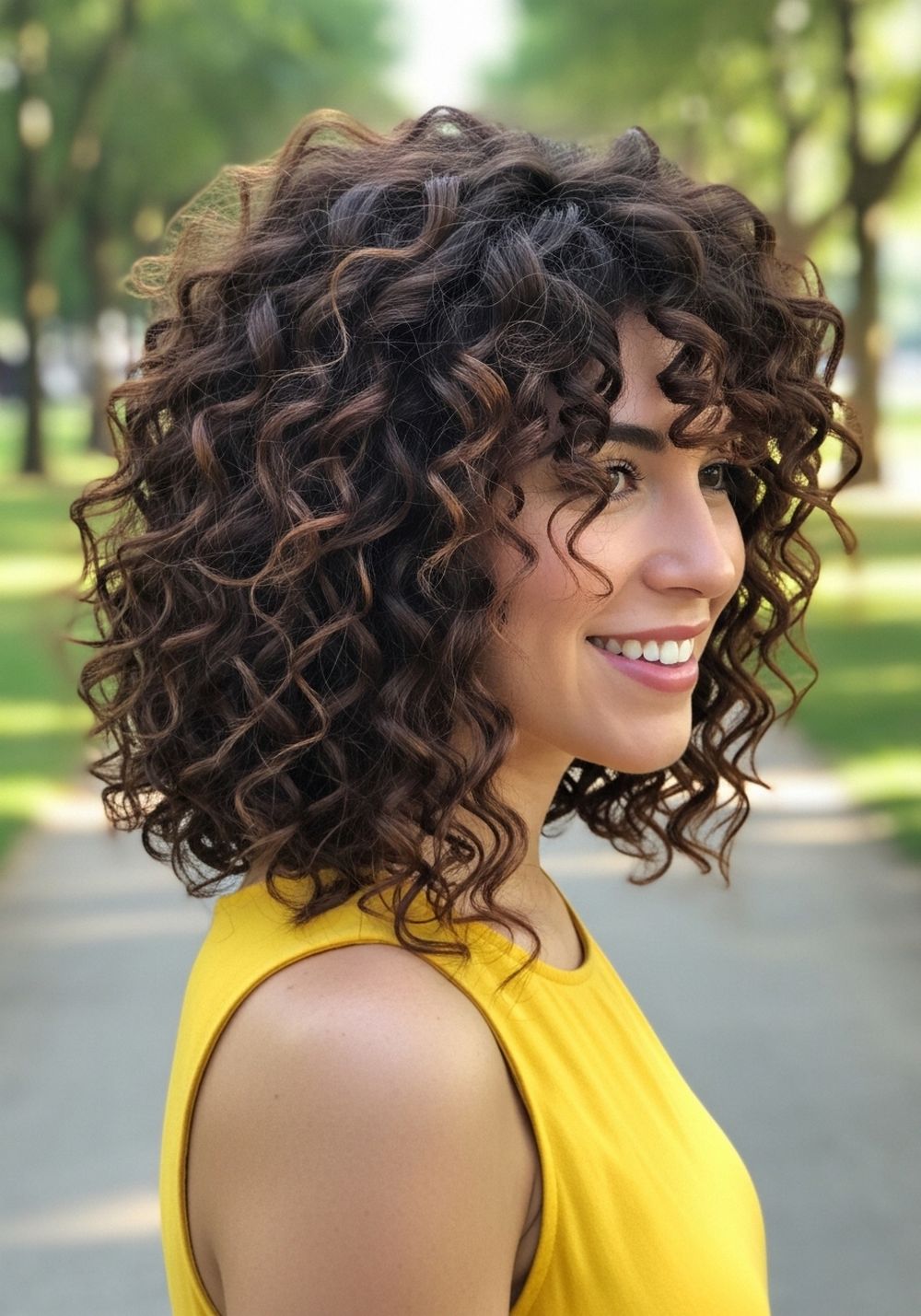 Milk Chocolate Curls with Lighter Tips