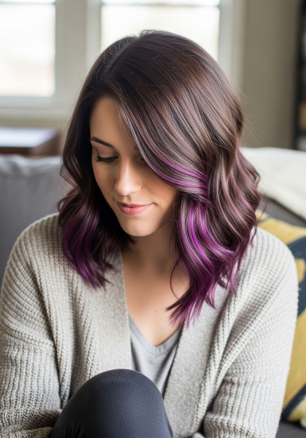 Plum-Ribbon Chocolate Highlights