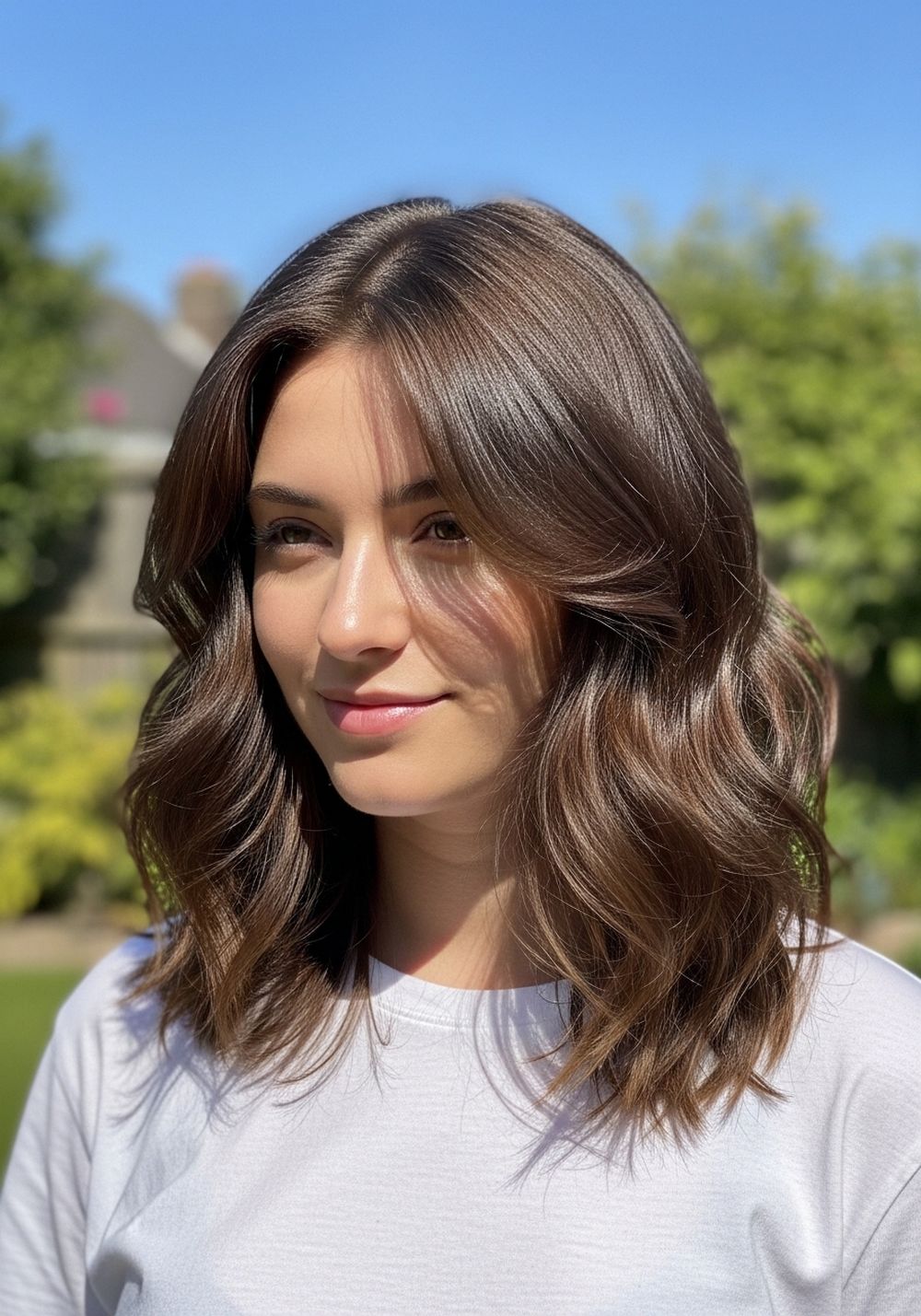 Soft Layered Long Wolf Cut Hairstyle