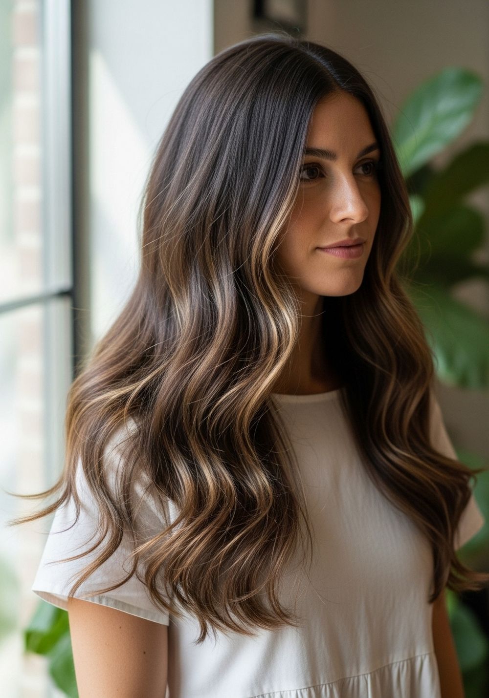 Soft Mocha Melt with Loose Texture