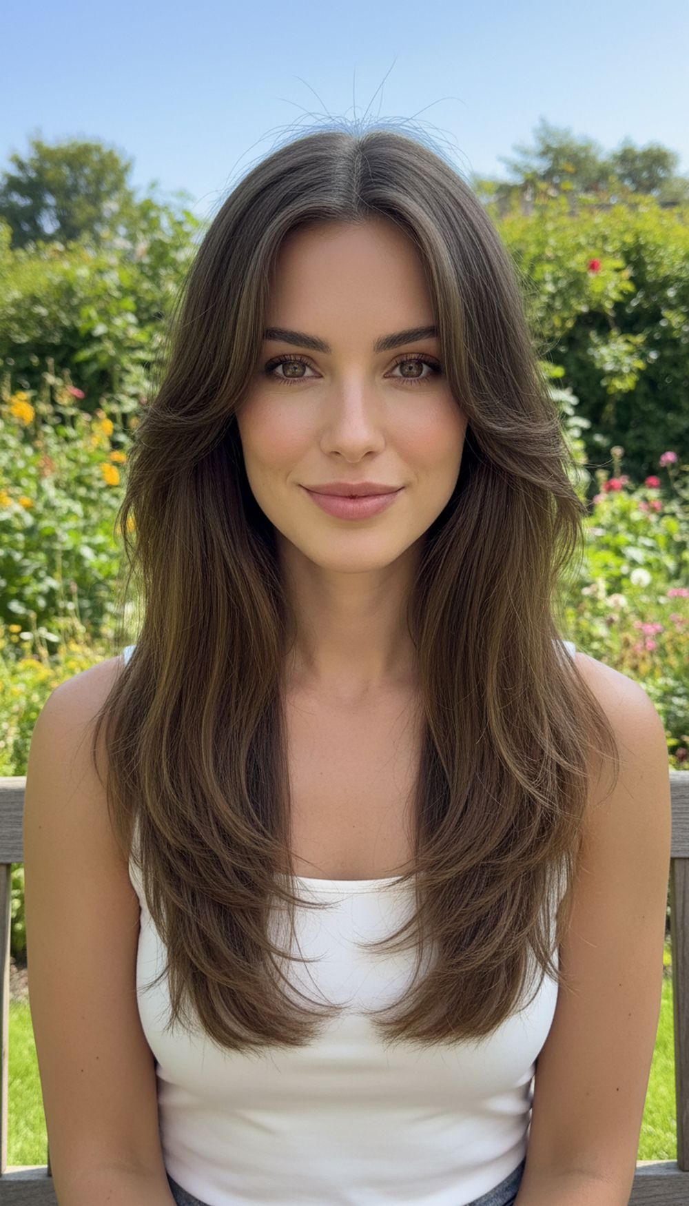 Soft Straight Wolf-Inspired Cut Hairstyles