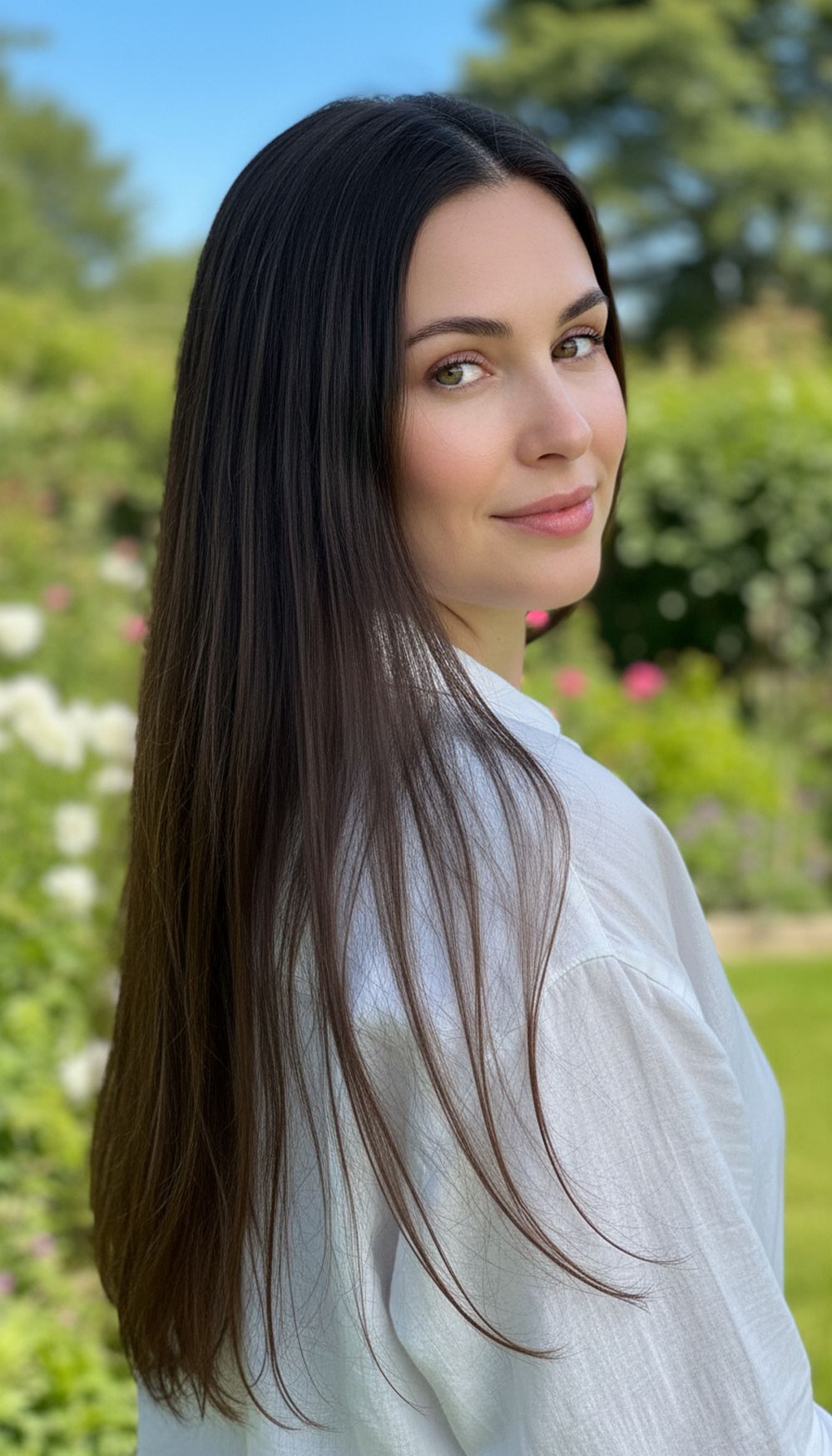 Soft V-Shape Back Cut Hairstyles