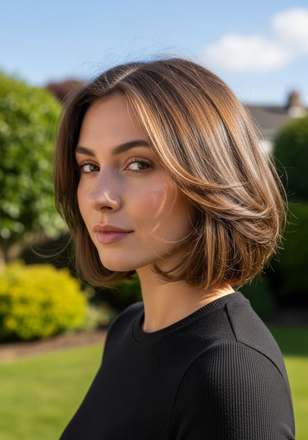 Stacked Back Graduated Bob Hairstyle