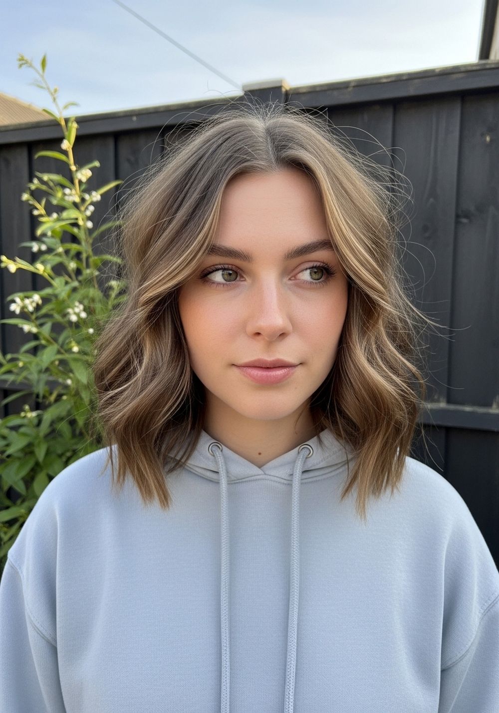 Textured Butterfly Layers Tousled Blowout Hairstyle