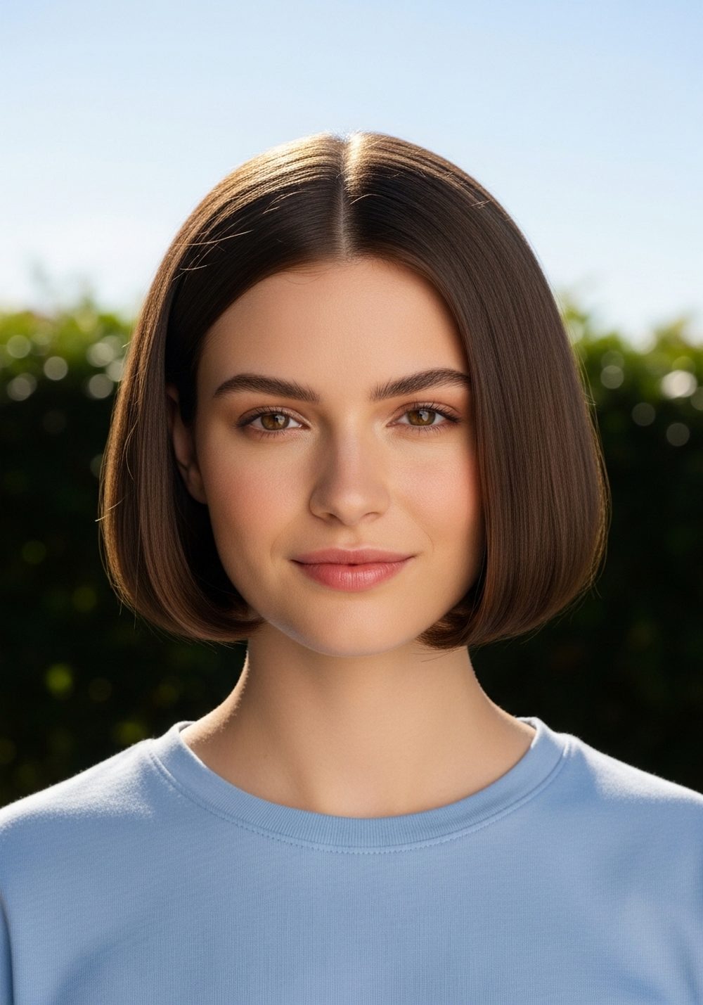 Classic Rounded Pageboy Hairstyle