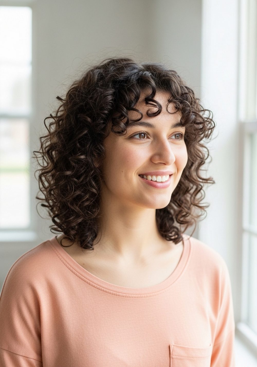 Curly Octopus Hairstyle