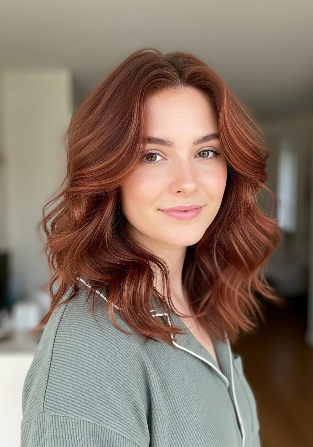 Faded Rust Copper Hair Color
