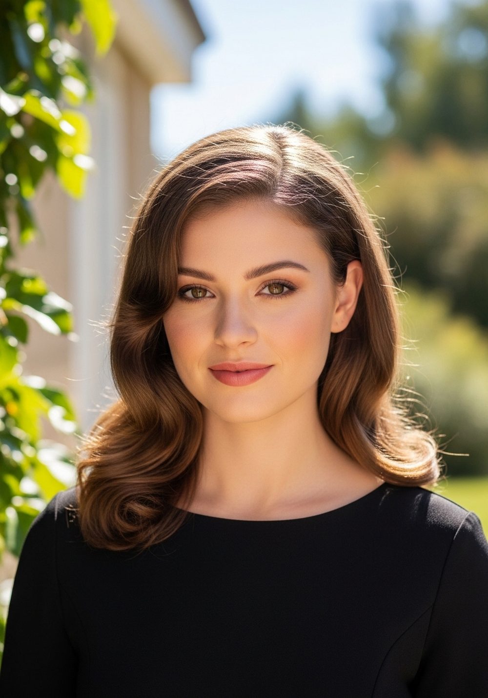 Formal Soft Bounce Waves Hairstyle