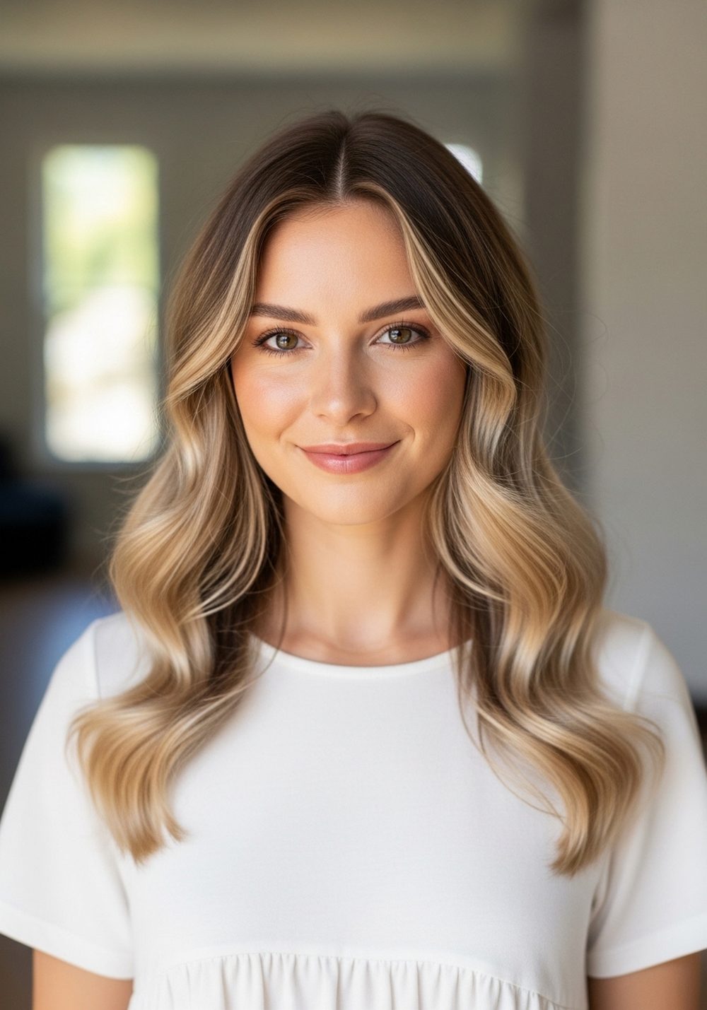 Loose Pearl Texture Soft Crimped Romance Waves Hairstyle
