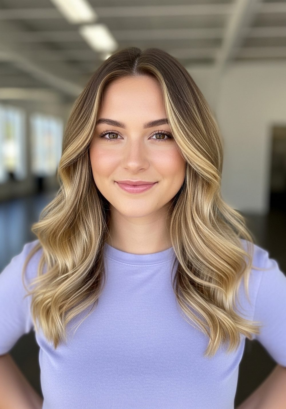 Polished Beachy Waves Hairstyle