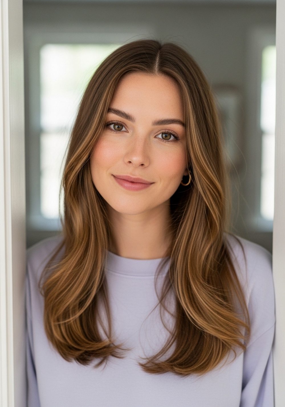 Relaxed Everyday Long Layers Hairstyle