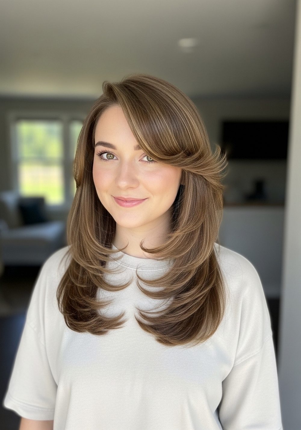 Side-Part Octopus Hairstyle