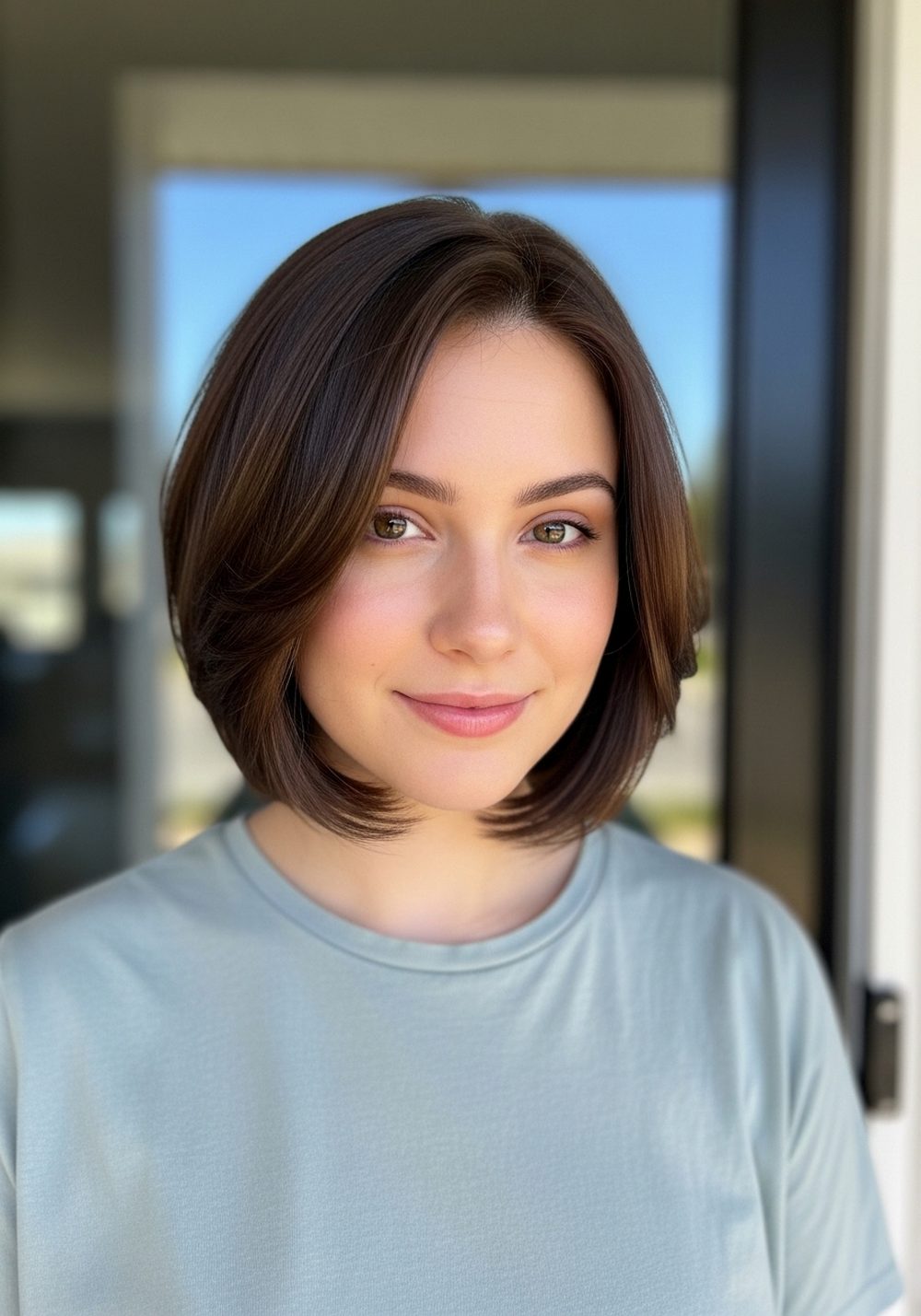 Soft Lift Side-Parted Volume Bob Hairstyle
