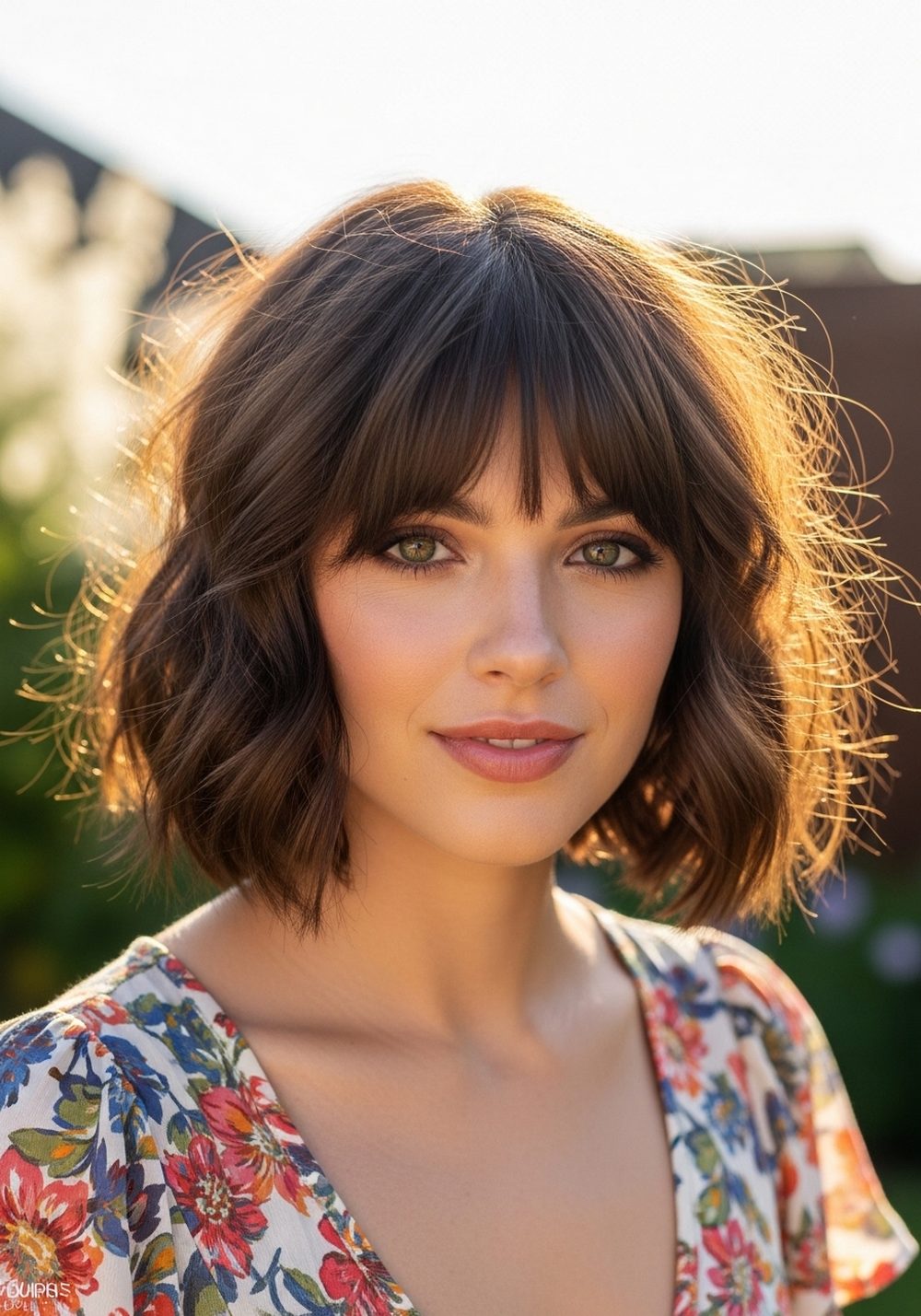 Soft Shaggy Pixie Bob Medium Length Hairstyle