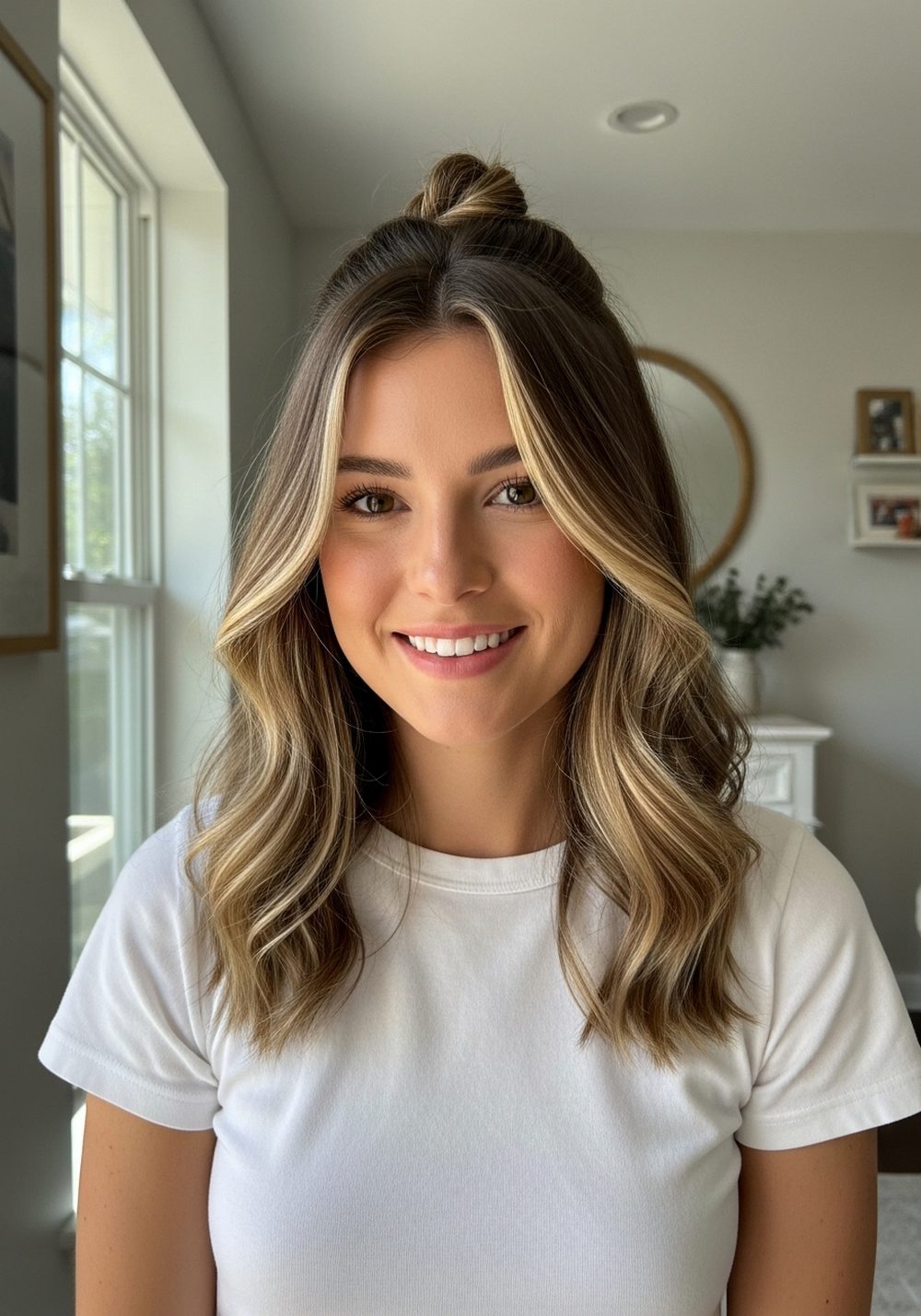 Beachy French Twist Claw Clip Hairstyle