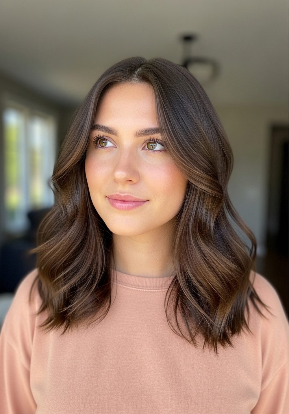 Casual Wavy Down Lax Hairstyle