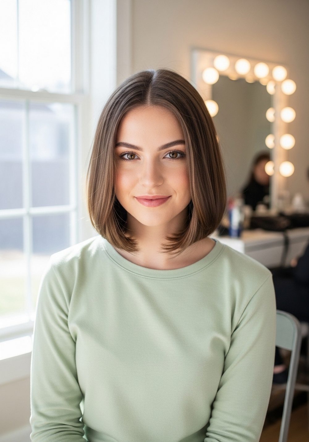 Collarbone Bob Hairstyle