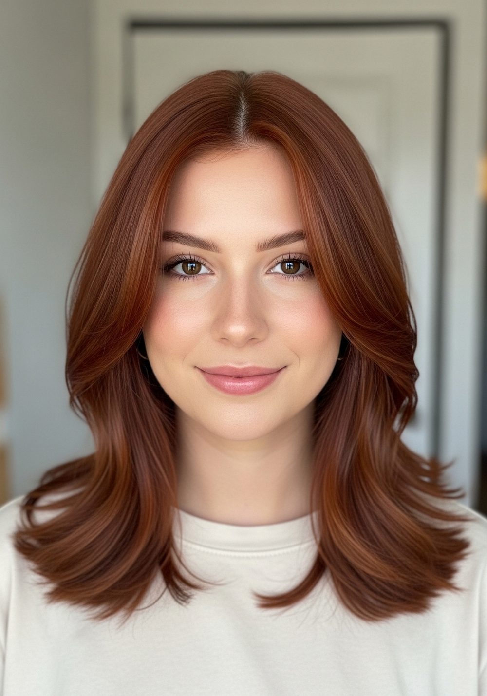 Cool Cinnamon Copper Hairstyle