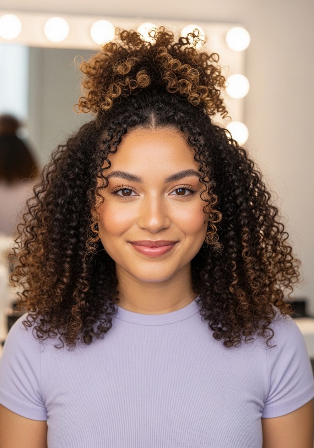 Half Up Half Down Hairstyle