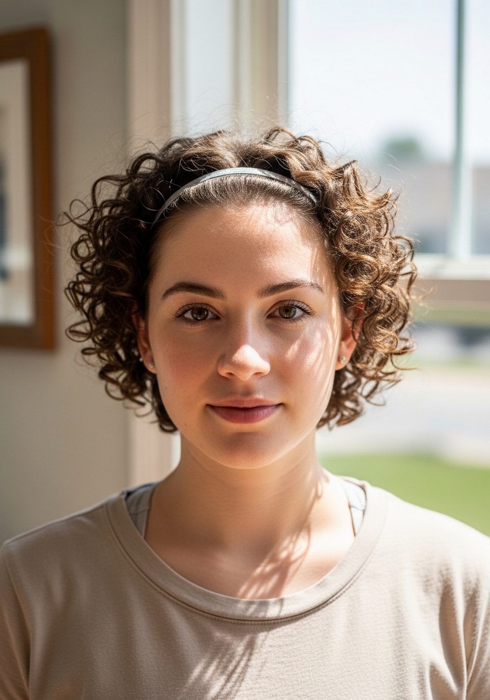 Headband Wash-and-Go Hairstyle