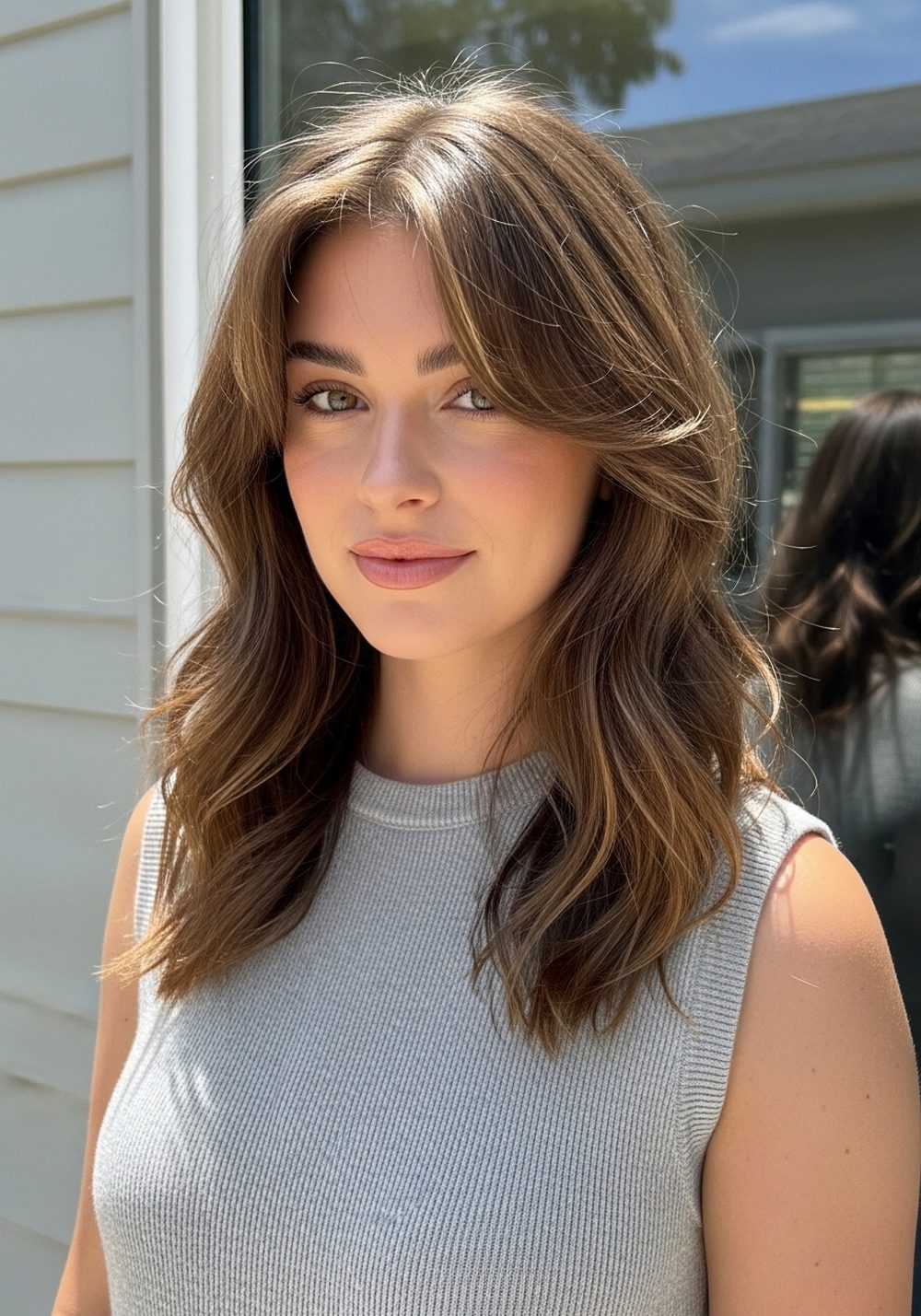 Loose Sunlit Texture Hairstyle