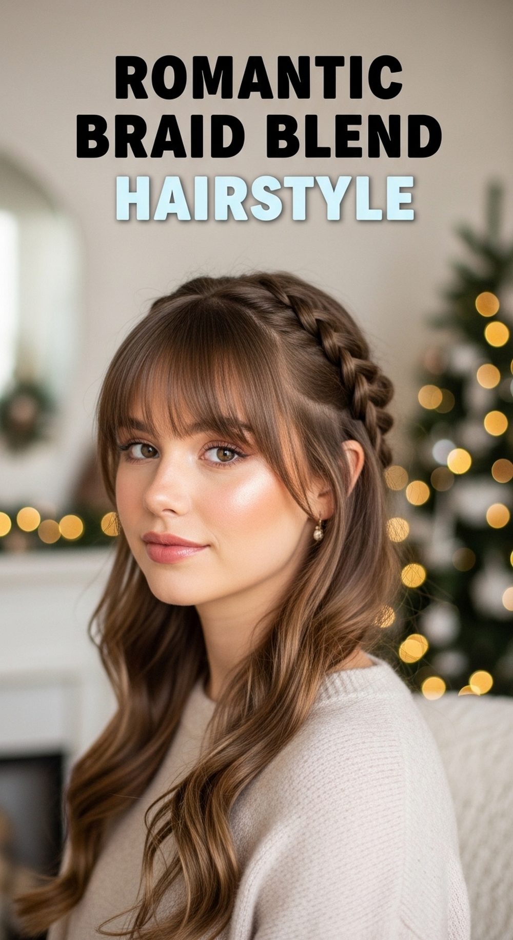 Romantic Braid Blend Hairstyle