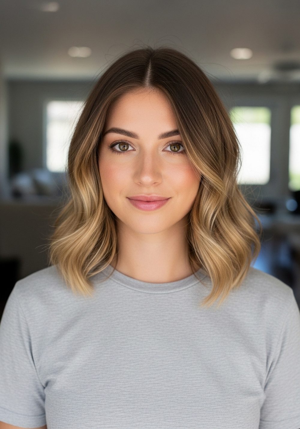 Smooth Undone Mermaid Bob Hairstyle
