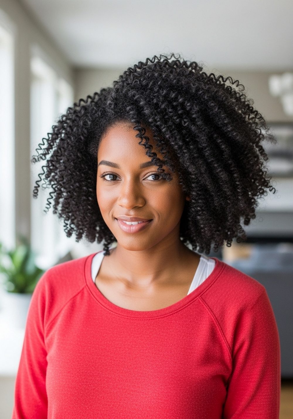Springy Twist-Out Hairstyle