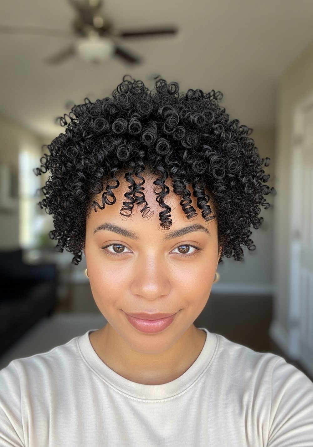 Wash and Go Hairstyle