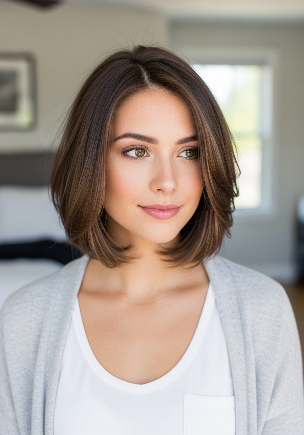 Wispy Ends Bob Hairstyle
