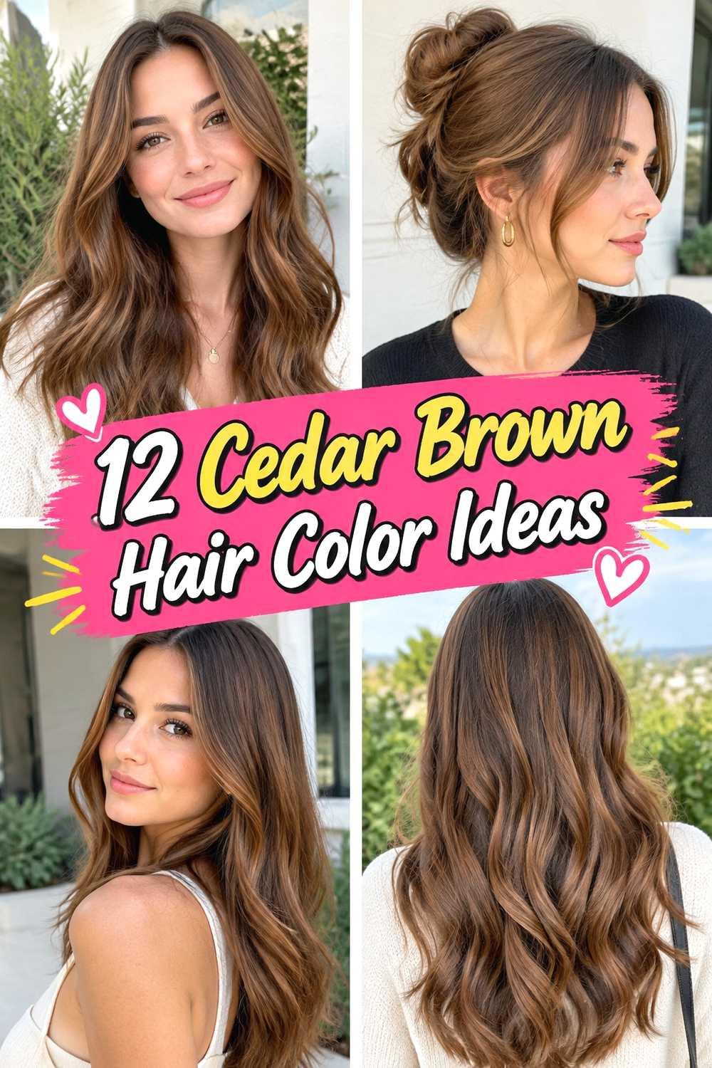 12 Cedar Brown Hair Color Ideas