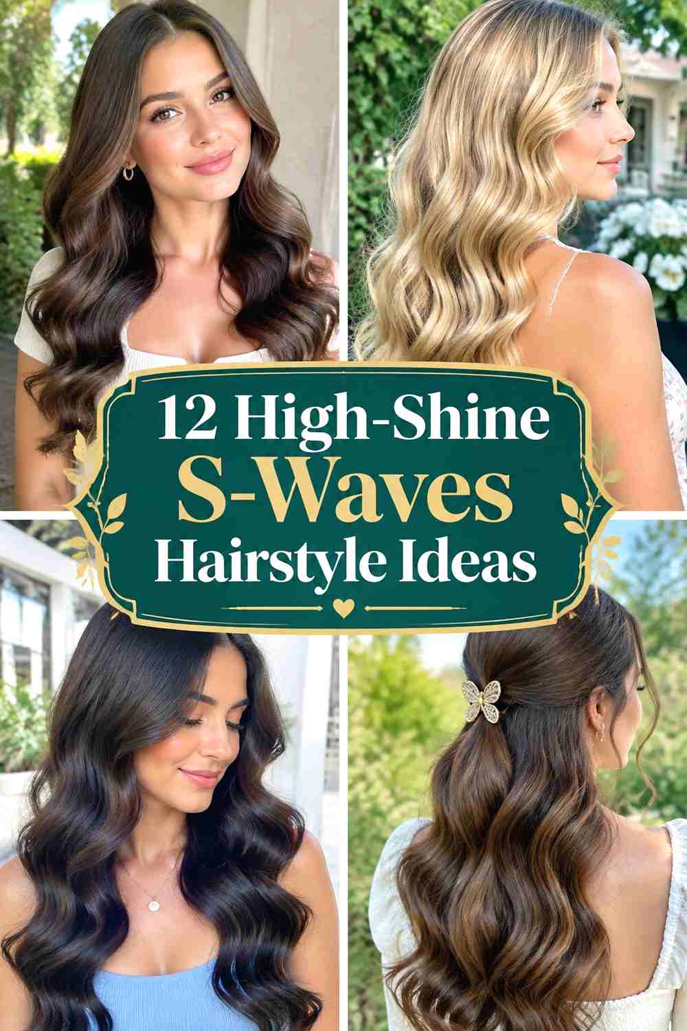 12 High-Shine S-Waves Hairstyle Ideas