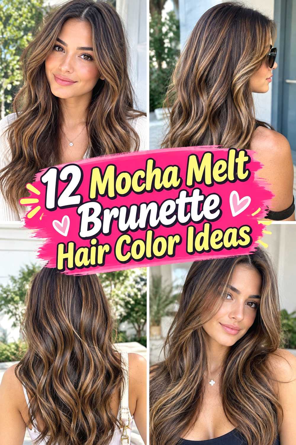 12 Mocha Melt Brunette Hair Color Ideas
