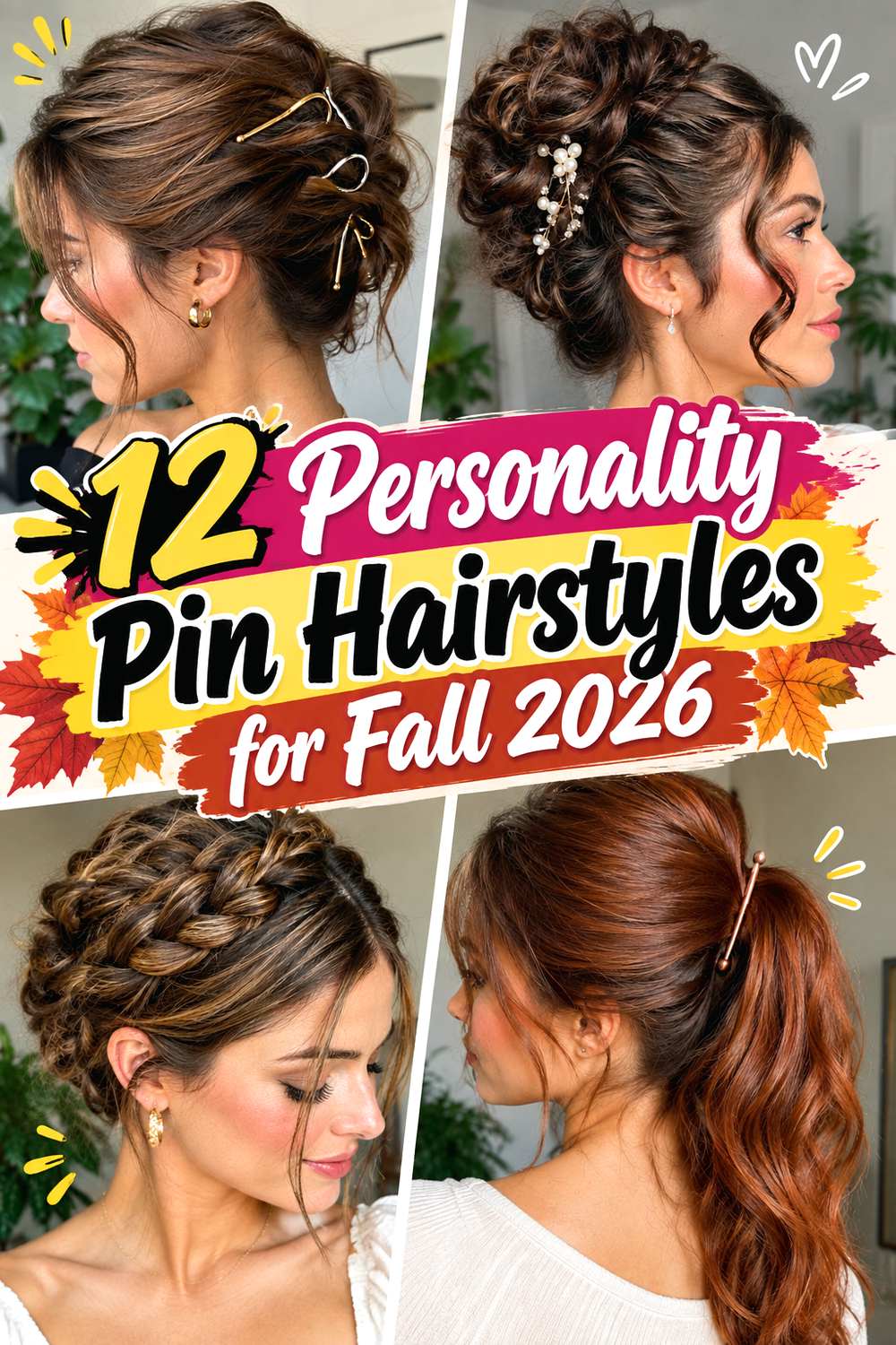12 Personality Pin Hairstyles for Fall 2026