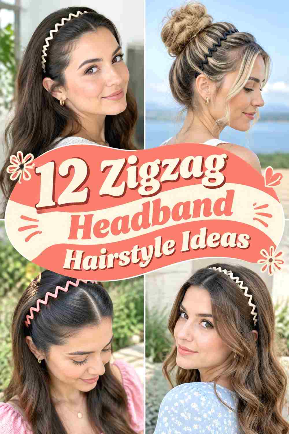 12 Zigzag Headband Hairstyle Ideas