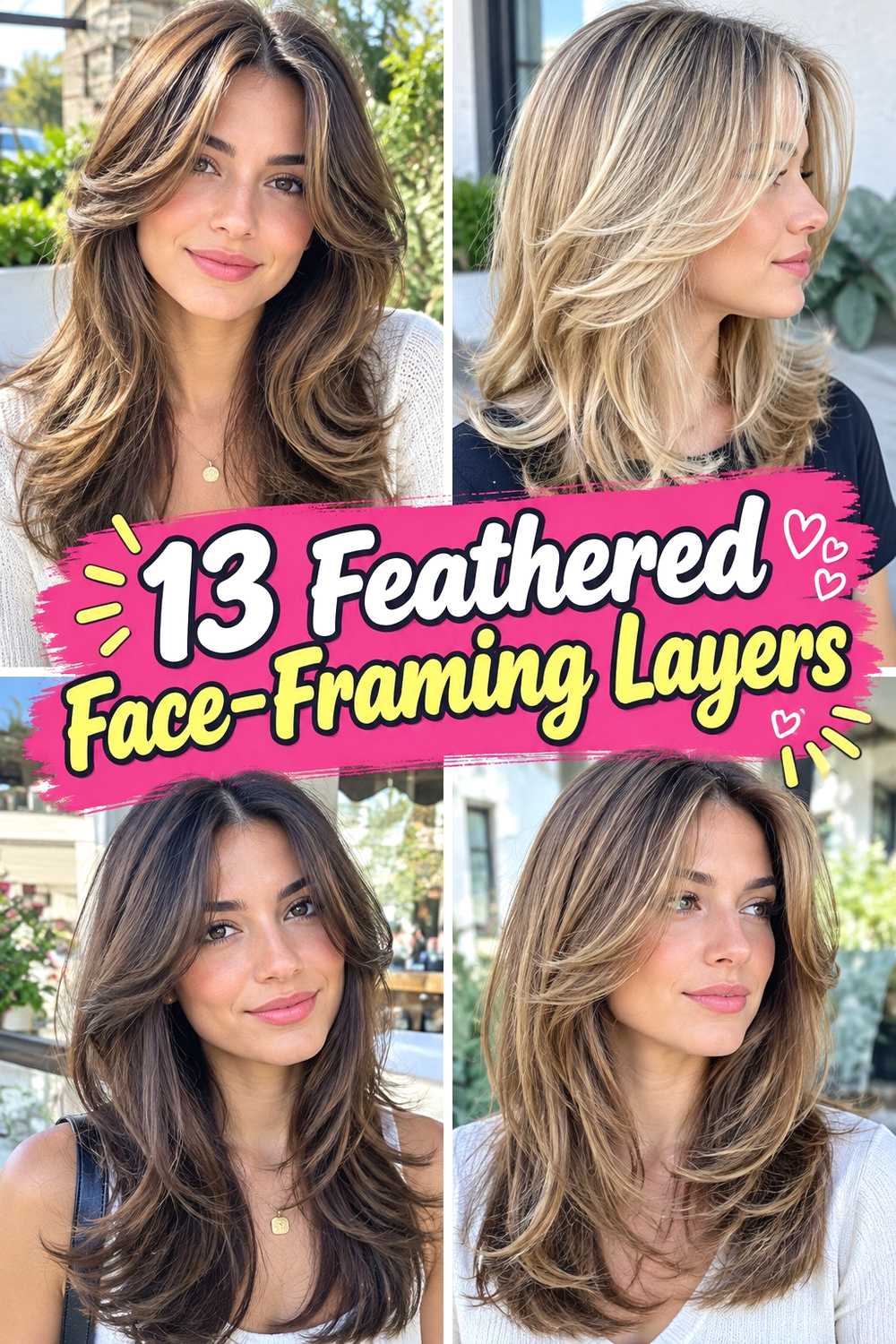 13 Feathered Face-Framing Layers