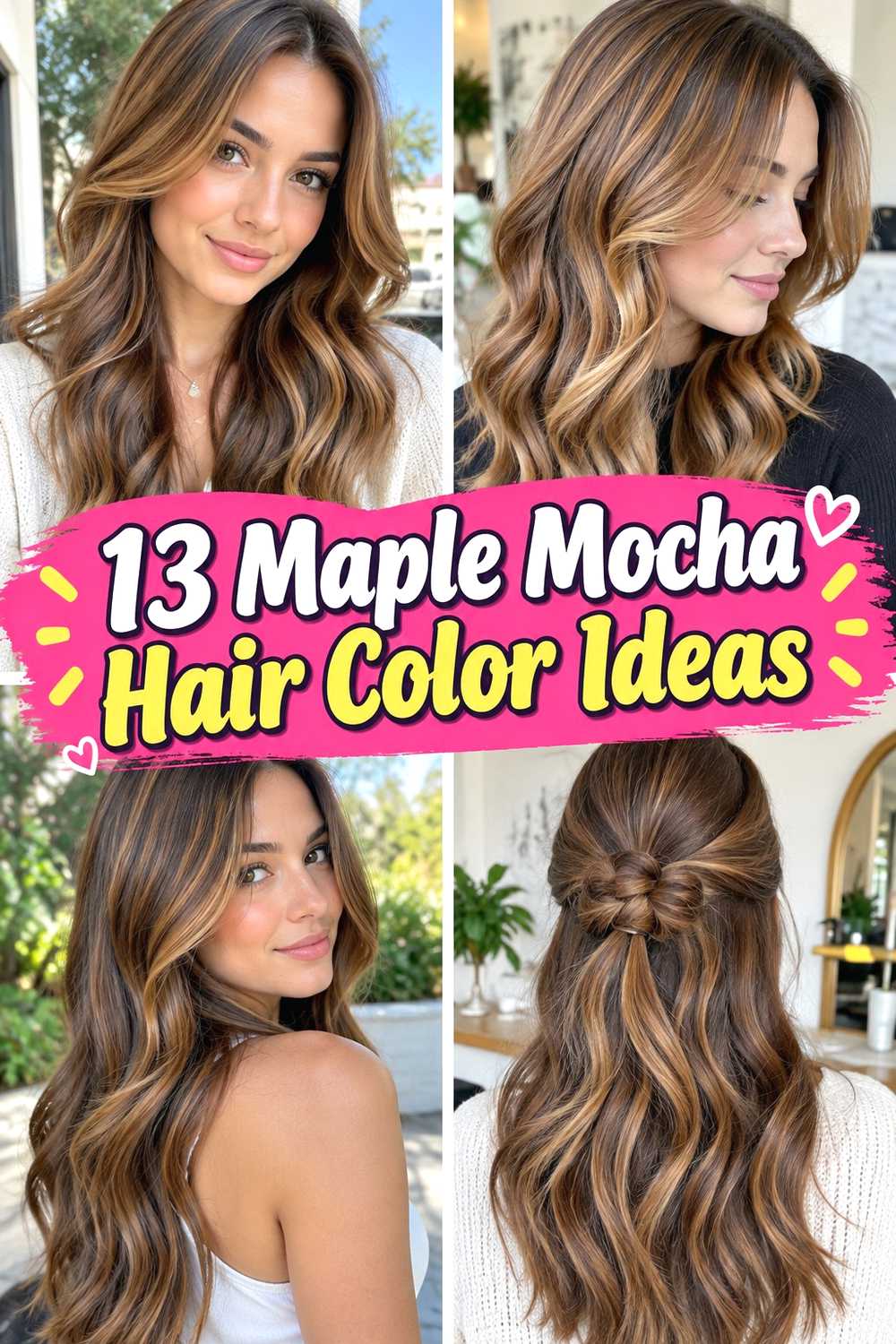 13 Maple Mocha Hair Color Ideas